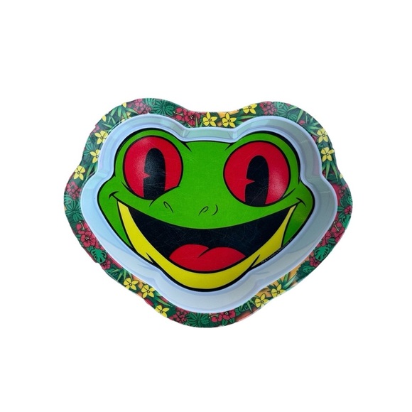 Reggie The Red Eyed Tree Frog Landry's Restaurant Melamine Bowl - Picture 1 of 4